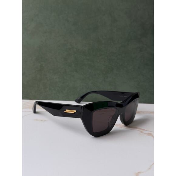 NEW Bottega Veneta BV1218S Black Cat Eye Sunglasses main image 5